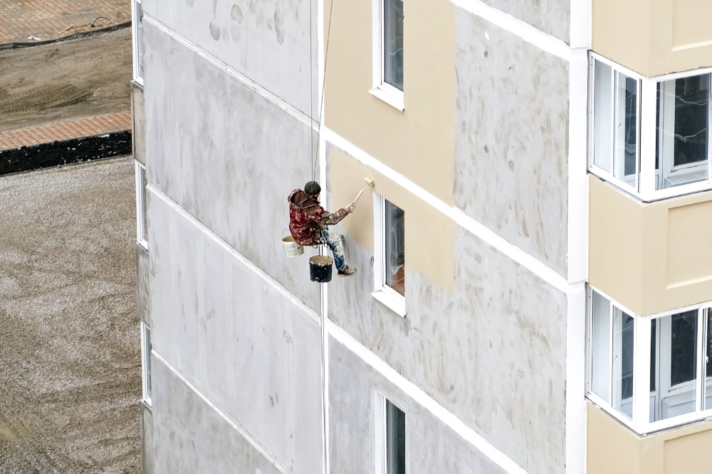 Ravalement de façade immeuble